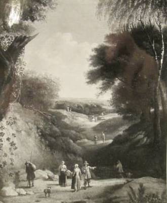 Jacques d'Arthois - An Extensive Wooded Landscape, with Travellers