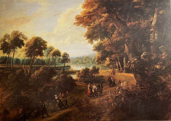 Jacques d'Arthois - Return from Village Fair