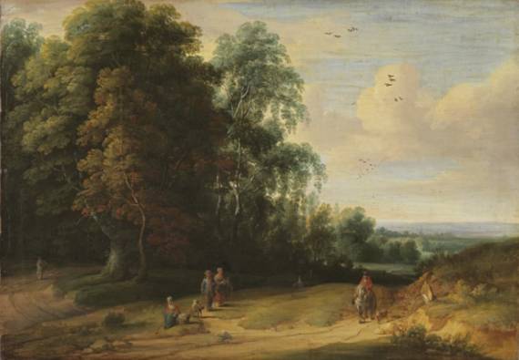 Jacques d'Arthois - Leaving the Forest