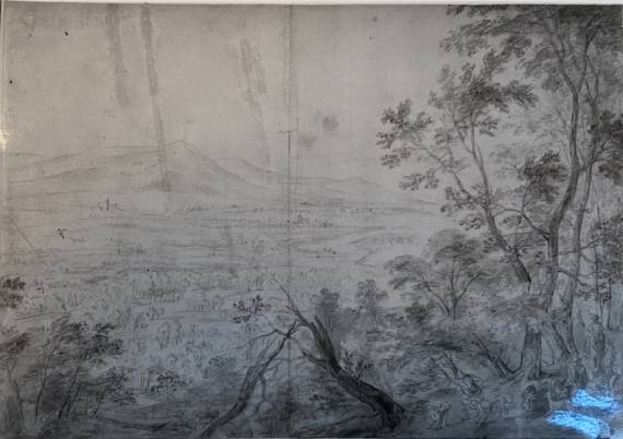 Jacques d'Arthois - Landscape with Hunters