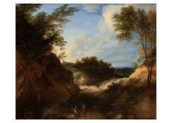 paintings CB:255 Hilly Landscape with Figures