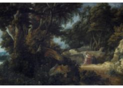 paintings CB:6047 Large Forest Landscape with Saint Stanislaus Kostka