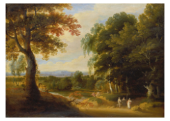 Work 1120: Landscape with Entrance to a Forest