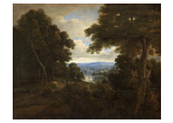 Work 6204: An Extensive Wooded Landscape with Travellers on a Path