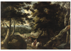 paintings CB:6210 Landscape with Falcon Hunt