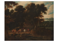 Work 6313: Landscape with Figures and Cattle
