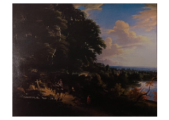 paintings CB:6503 Elegant Carriage in a Wooded Landscape