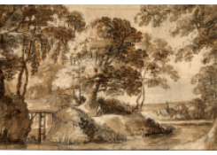 drawings CB:6524 River Landscape
